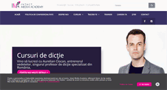 Desktop Screenshot of intactmediaacademy.ro